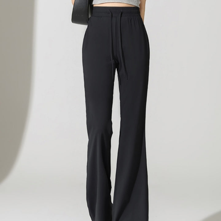 Women's UPF150 Slim Bootcut Trousers – Elastic Casual High-Protection Pants-SH-BT-010