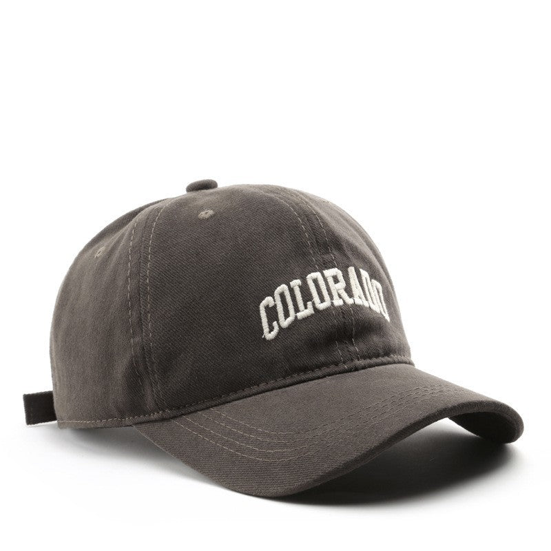 Cotton Baseball Cap for Adults – Breathable & Sunscreen with Curved Brim