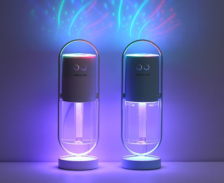 USB Portable Humidifier – Quiet Mist Air Purifier for Bedrooms, Cars, and Living Rooms | 200ML Water Tank