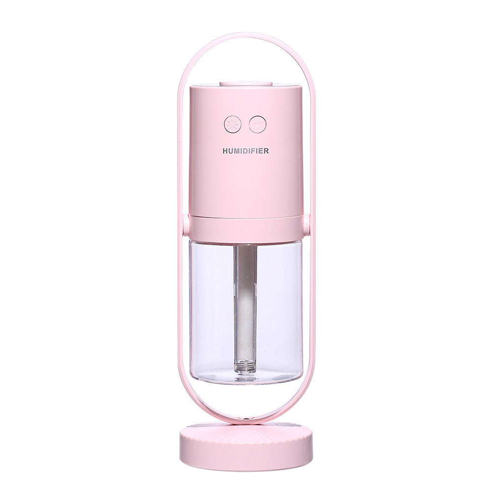 USB Portable Humidifier – Quiet Mist Air Purifier for Bedrooms, Cars, and Living Rooms | 200ML Water Tank