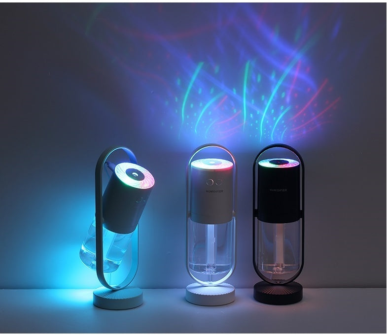 USB Portable Humidifier – Quiet Mist Air Purifier for Bedrooms, Cars, and Living Rooms | 200ML Water Tank