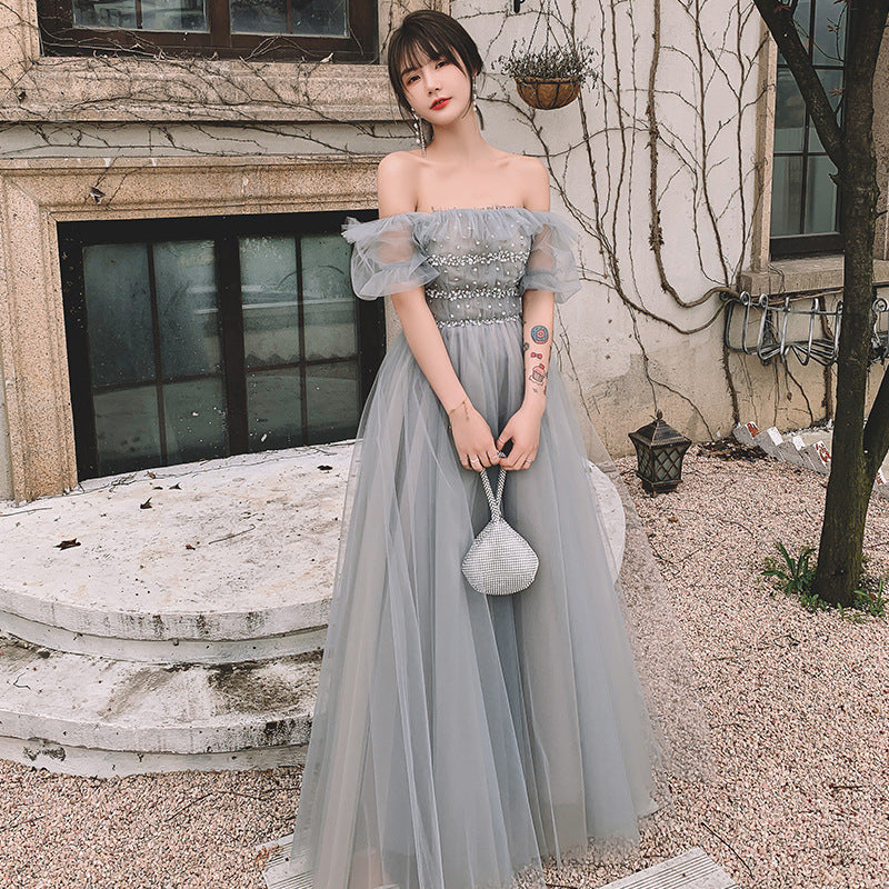 Dresses And Skirts Are Light And Extravagant Small  High-end Banquet Temperament Fairy Famous Ladies - JOcaste