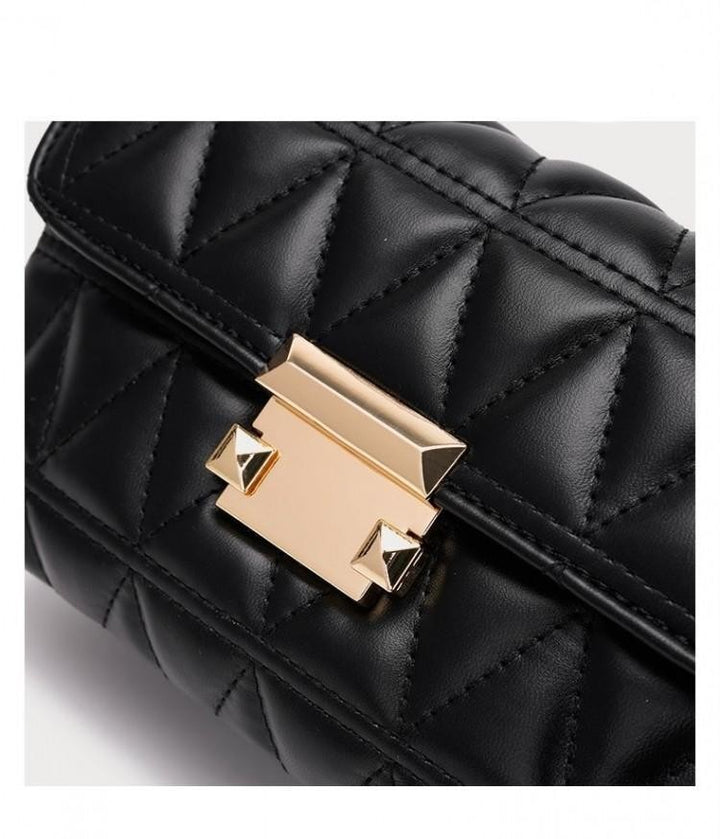 Women’s Small Chain Crossbody Bag – Elegant One-Shoulder PU Leather Handbag-SH-BG001