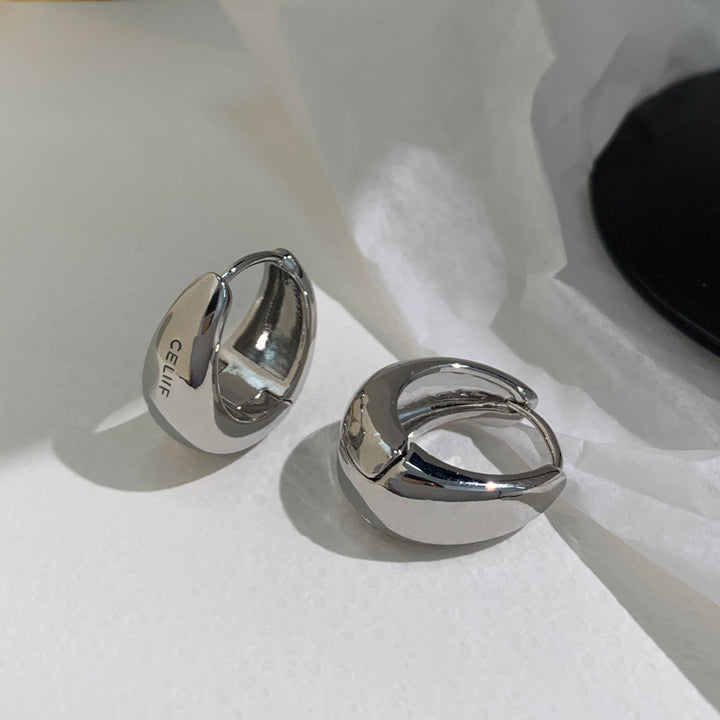 Minimalist Hollow Drop Earrings – Gold & Silver Plated Options-SH-FJ-001