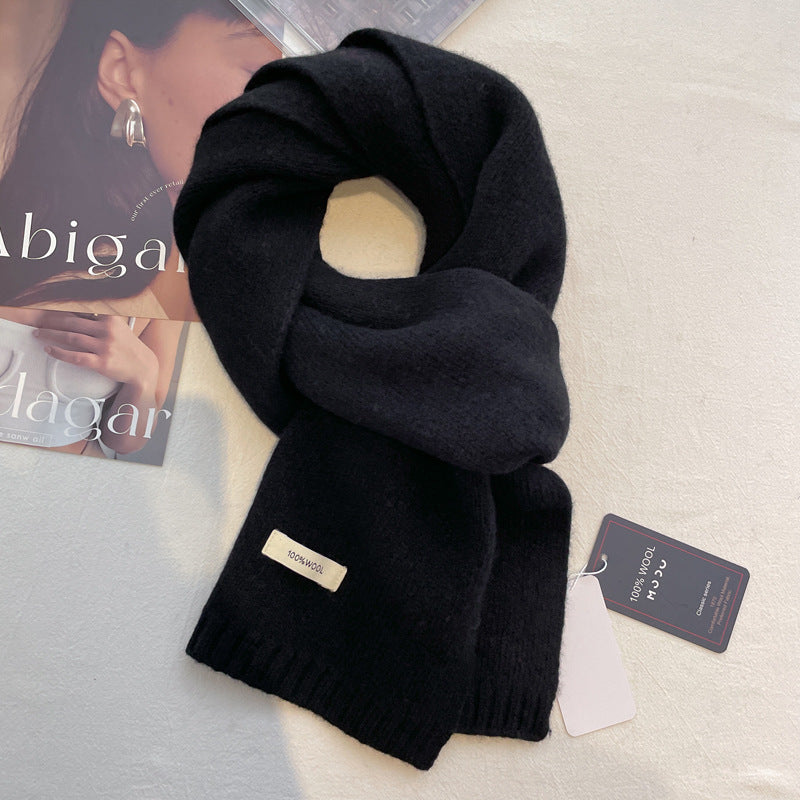Tie-Dye Wool Scarf – Warm & Stylish for Winter