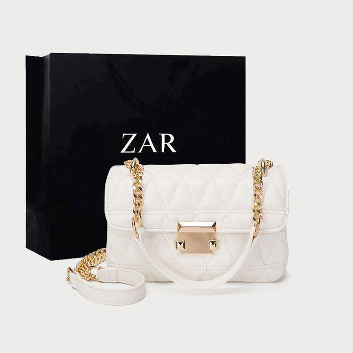 Women’s Small Chain Crossbody Bag – Elegant One-Shoulder PU Leather Handbag-SH-BG001