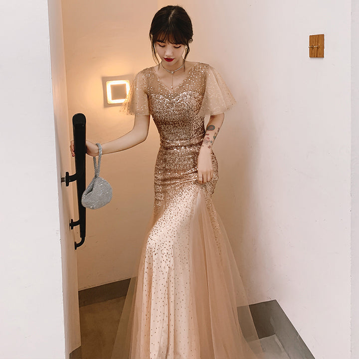 Fashion Fishtail Slim Fit Dress Girl - JOcaste