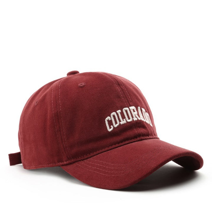 Cotton Baseball Cap for Adults – Breathable & Sunscreen with Curved Brim