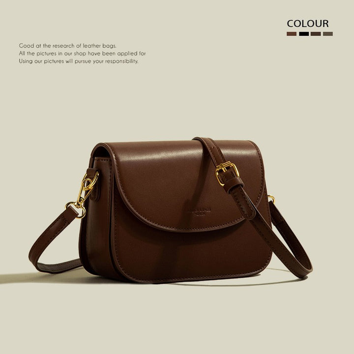 Casual PU Leather Small Square Crossbody Bag – Vertical Shoulder Bag for Women-SH-BG-006