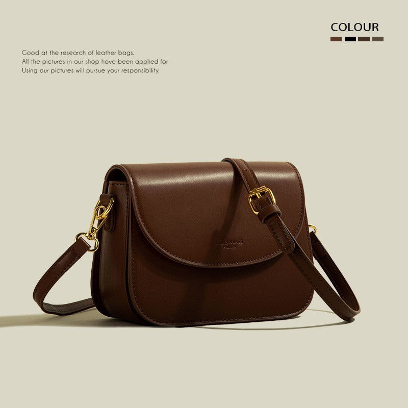 Casual PU Leather Small Square Crossbody Bag – Vertical Shoulder Bag for Women-SH-BG-006