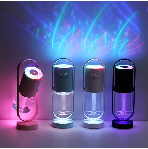 USB Portable Humidifier – Quiet Mist Air Purifier for Bedrooms, Cars, and Living Rooms | 200ML Water Tank