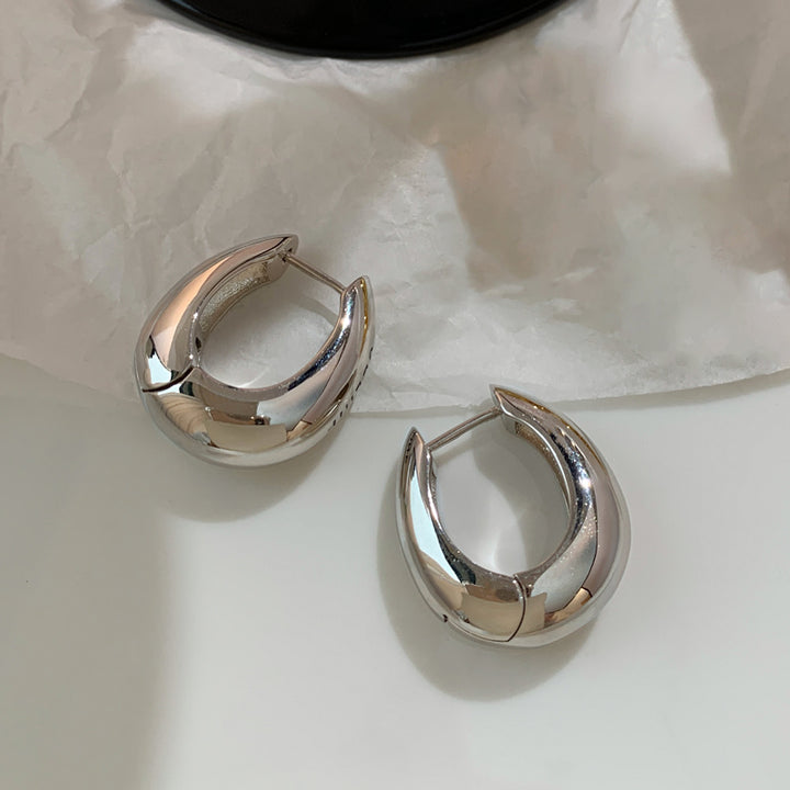 Minimalist Hollow Drop Earrings – Gold & Silver Plated Options-SH-FJ-001