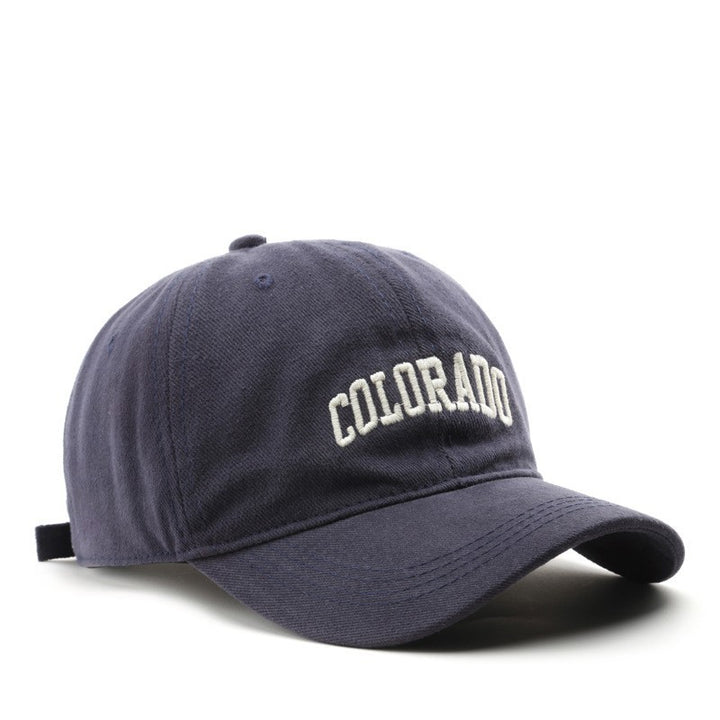 Cotton Baseball Cap for Adults – Breathable & Sunscreen with Curved Brim