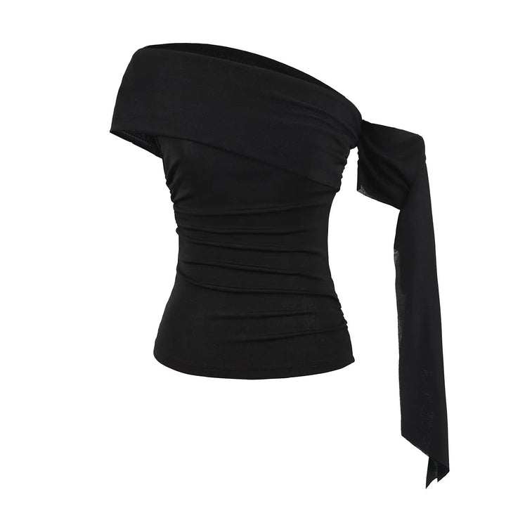 Slim Fit Crop Top – Sweet & Spicy Waist-Slimming Tee-SH-TOP-007