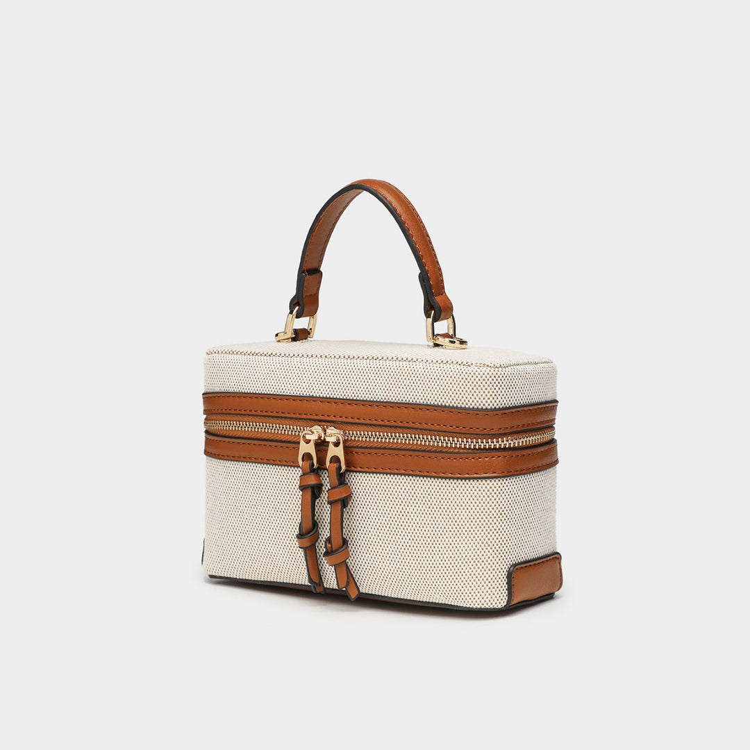 Trendy Small Square Crossbody Bag – One-Shoulder Flap PU Leather Handbag-SH-BG-005
