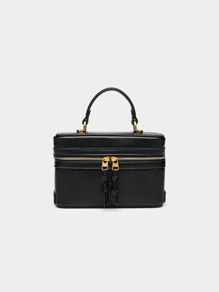 Trendy Small Square Crossbody Bag – One-Shoulder Flap PU Leather Handbag-SH-BG-005