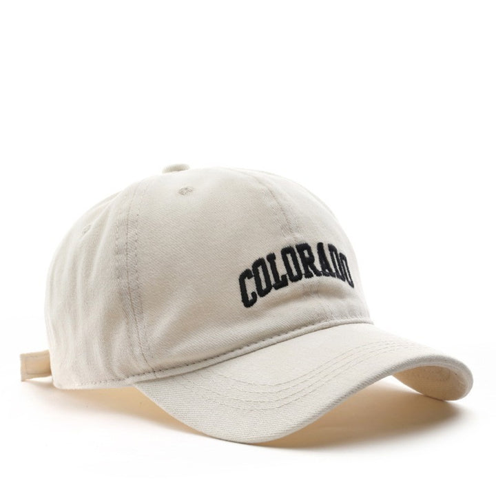 Cotton Baseball Cap for Adults – Breathable & Sunscreen with Curved Brim