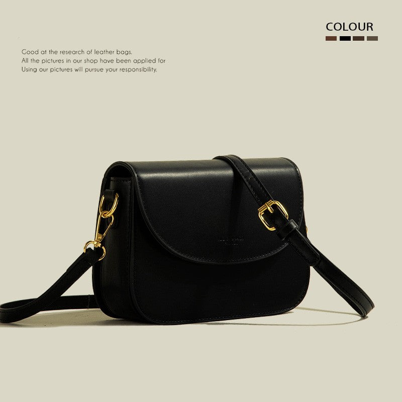 Casual PU Leather Small Square Crossbody Bag – Vertical Shoulder Bag for Women-SH-BG-006