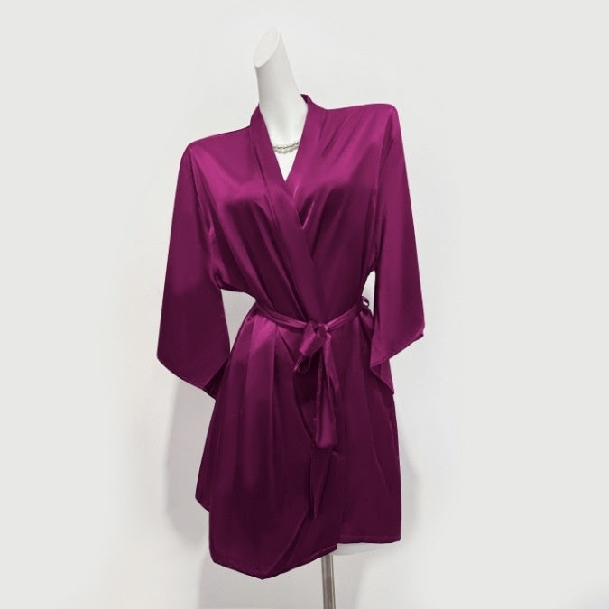 Lace Thin Split Nightdress for Women – Free Size Elegant Lingerie Gown-SH-LNG-0123