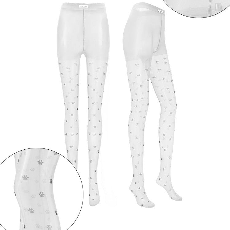 Sheer Fleshcolor One-Piece Pantyhose – Nylon Spandex Tights for Women-SH-BT-023