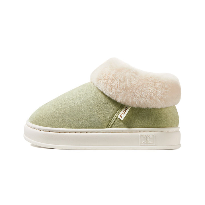Cozy Plush Cotton Shoes for Courtyard | Stylish and Comfortable, Sizes 36-41