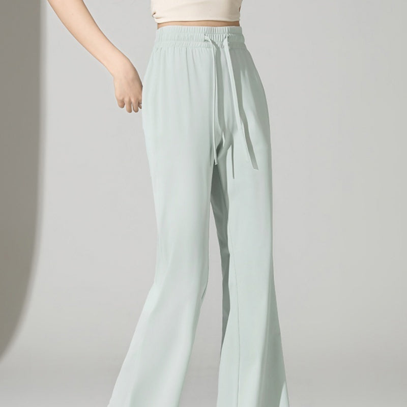 Women's UPF150 Slim Bootcut Trousers – Elastic Casual High-Protection Pants-SH-BT-010