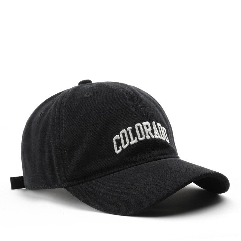 Cotton Baseball Cap for Adults – Breathable & Sunscreen with Curved Brim